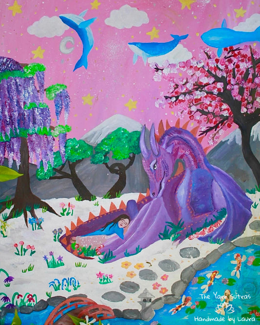 2” x 2.5” Dragon sticker (3 sticker pack)