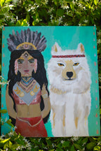 Girl & Wolf